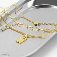 Layered Necklace Set 