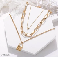 Layered Necklace Set 
