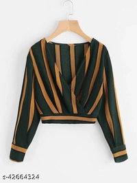 Stripped Crop Top - XL