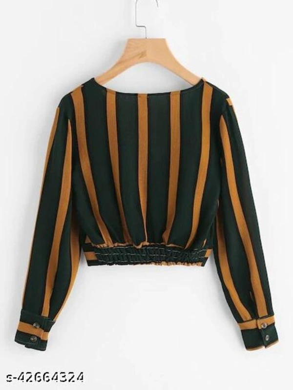 Stripped Crop Top - XL