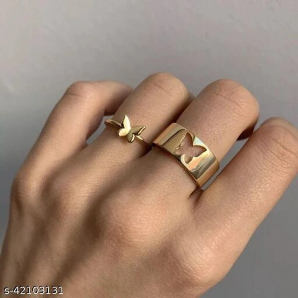 Sizzling Chunky Adjustable Rings  - Adjustable 