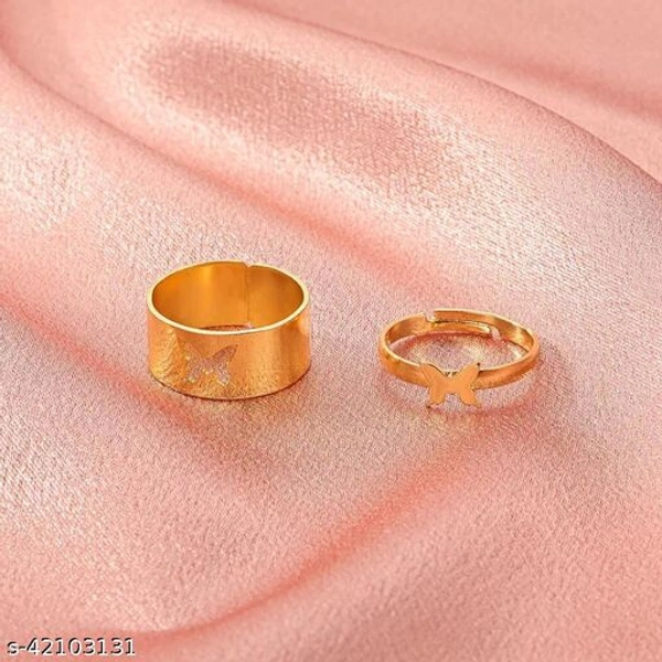 Sizzling Chunky Adjustable Rings  - Adjustable 