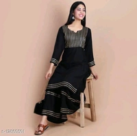 Pretty Kurti And Sharara Set  - S