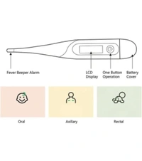 Thermometer Digimate SD 666 Contact Infrared Thermometer ( 32 To 42.5 Degree Celsius )
