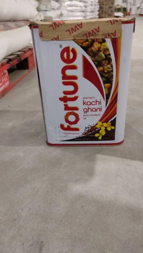 Fortune Kachi Ghani Mustard Oil / Sarso Tel 15 L