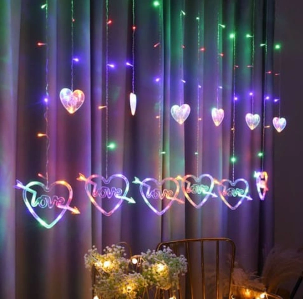 Prince Heart Corded Electric 5mtr Multi 6+6 Bulbs - 5mtr