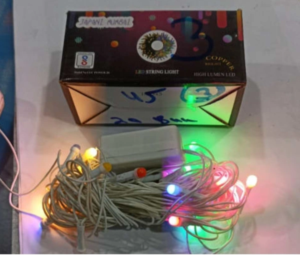 Prince Frosted 5mtr Length Red 29 Bulbs - 5mtr