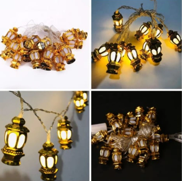Prince Lantern Corded Electric 3mtr Yellow 10 Bulbs