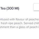 Peach Ice Tea(300ml) - Book and Get Fast Delivery. Call / whatsapp 8434963456
