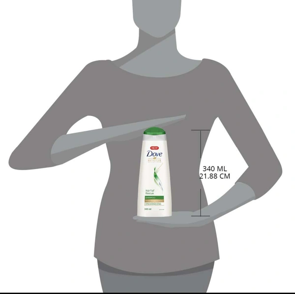 Dove Nutritive Solution Hair Fall Rescue Shampoo (340ml) - 340ml
