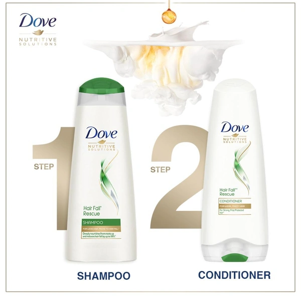 Dove Nutritive Solution Hair Fall Rescue Shampoo (340ml) - 340ml