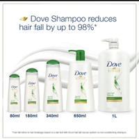 Dove Nutritive Solution Hair Fall Rescue Shampoo (340ml) - 340ml