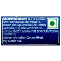Cadbury Oreo Original Vanilla Cream Biscuits (46.3g) - 46.3g