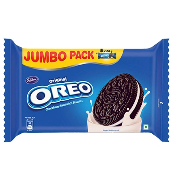 Cadbury Oreo Original Vanilla Creme Cookies Jumbo Pack 500 g