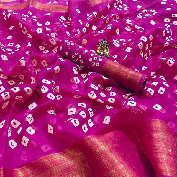 Soft Cotton Lilen Saree