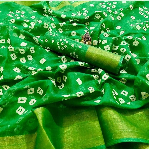 Soft Cotton Lilen Saree