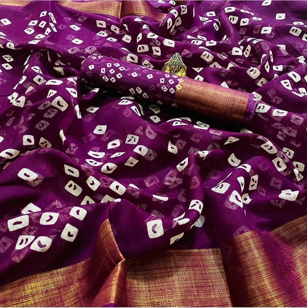 Soft Cotton Lilen Saree