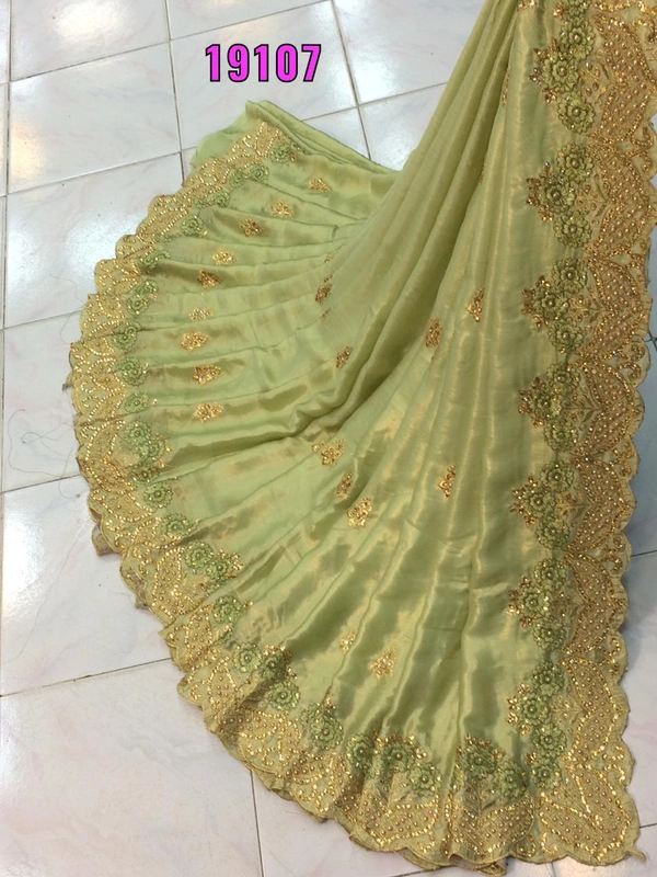 Stone Work Saree