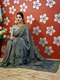 Stone Work Saree