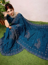 Stone Work Saree😊