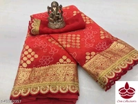 Bandhani Print Saree