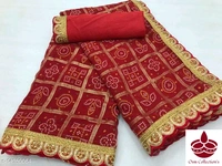 Bandhani Print Saree