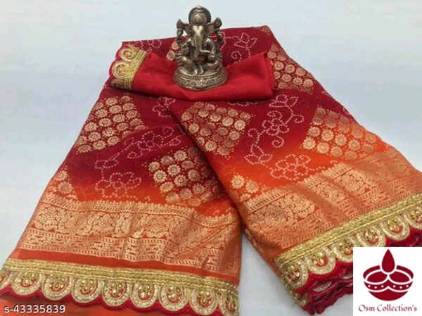 Bandhani Print Saree