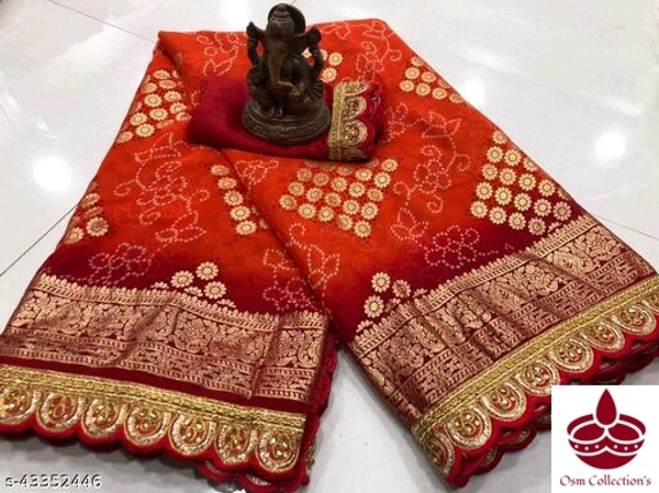 Bandhani Print Saree