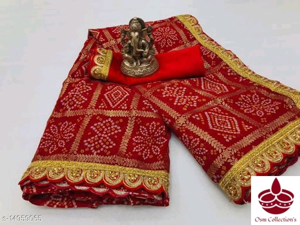 Bandhani Print Saree