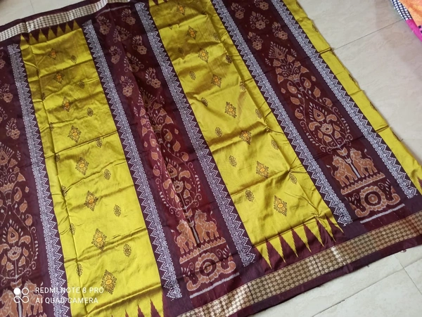 Bomkai Silk Saree