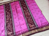 Bomkai Silk Saree