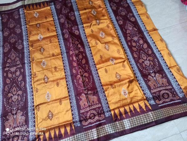 Bomkai Silk Saree