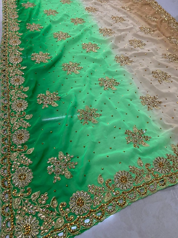 Full Body Heavy Work Saree🥰