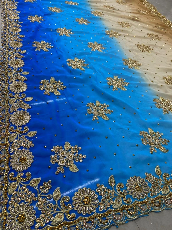 Full Body Heavy Work Saree🥰