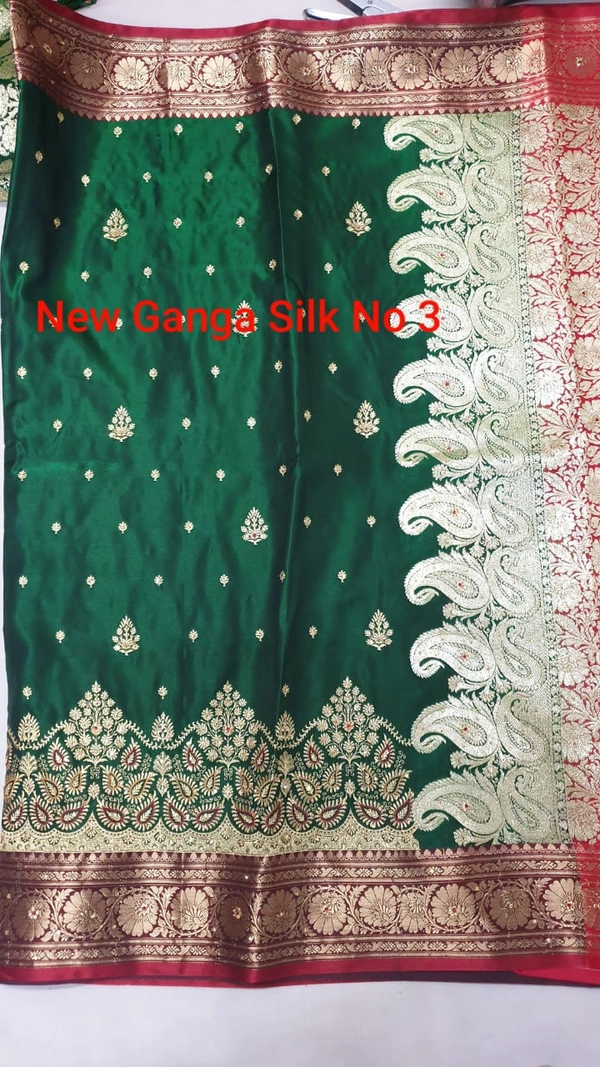 Emrodery With Stone Work Saree
