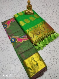 Bridal Stone And Tessel Work Saree