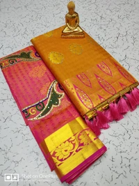 Bridal Stone And Tessel Work Saree