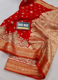 Hand Made Haavy Work Bridal Saree
