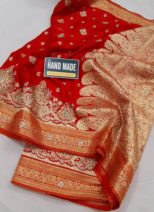 Hand Made Haavy Work Bridal Saree