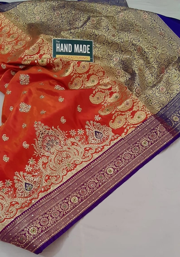 Hand Made Haavy Work Bridal Saree