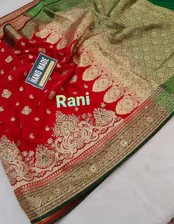 Hand Made Haavy Work Bridal Saree