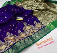 Banarasi Stone Work Saree