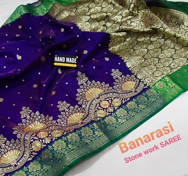 Banarasi Stone Work Saree