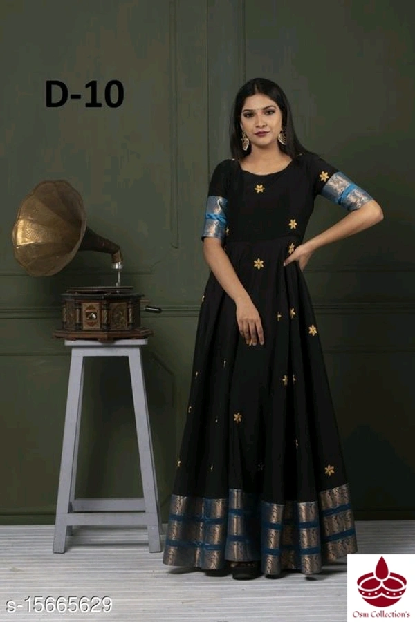 Gown - S, M, L, XXL, XXXL, 4XL, 5XL, 6XL, 7XL, 8XL, 9XL, 10XL, XS, XXS