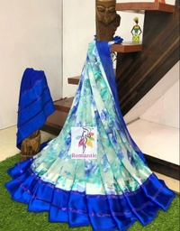 Satin Patta Saree