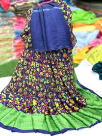 Satin Patta Saree