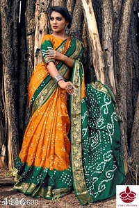 Bandhani Saree