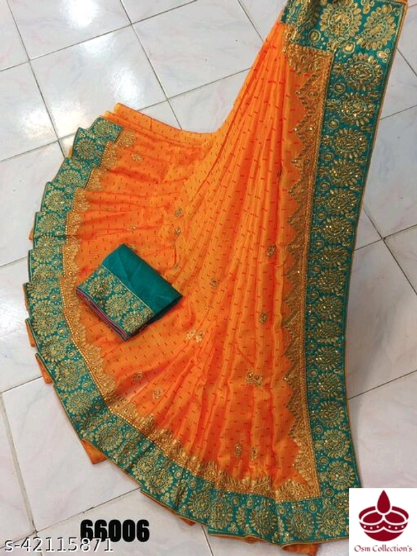 Heavy Ciffon Saree
