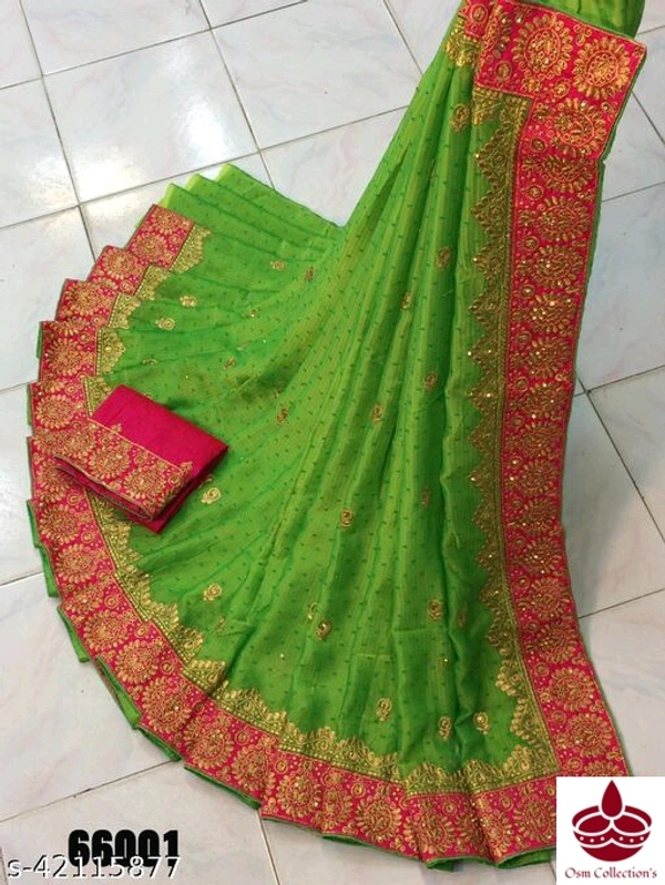 Heavy Ciffon Saree