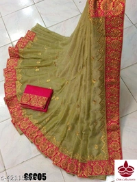 Heavy Ciffon Saree